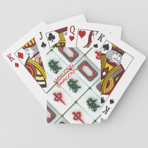 Mahjong_dragons Poker Cards