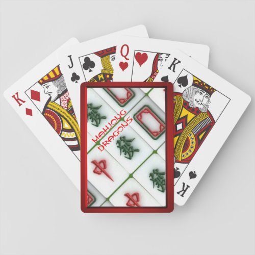 Mahjong_dragons Poker Cards