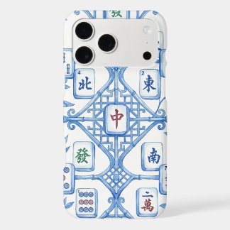 Mahjong elegant tile design iPhone 17 pro max case