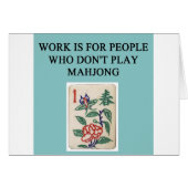 mahjong game player (Front Horizontal)