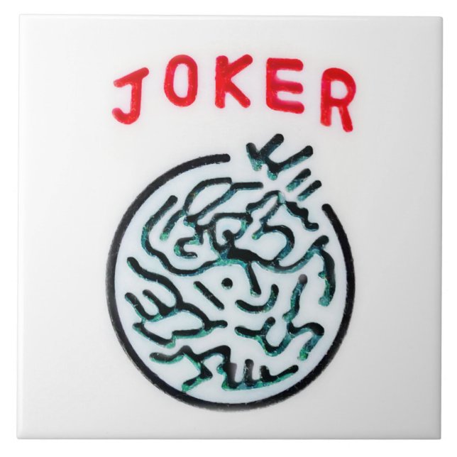 MahJong game symbol Joker tile (Front)