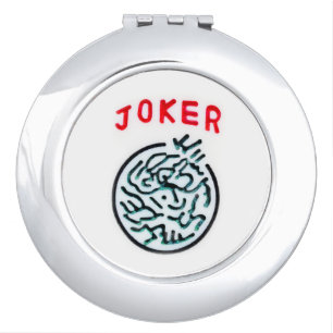 MahJong game symbol Joker tile Compact Mirror
