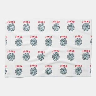 MahJong game symbol Joker tile Kitchen Towel