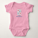 Mahjong Game Tiles Design Baby Shirt Bodysuit