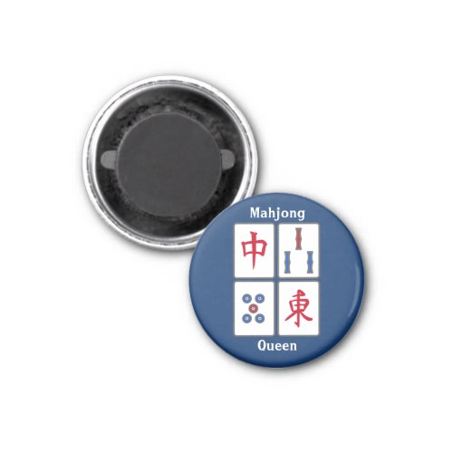 Mahjong Game Tiles Design Magnet