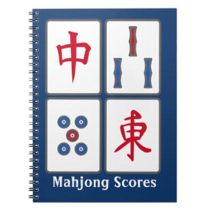 Mahjong Game Tiles Design Notebook