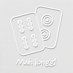 Mahjong Game Tiles Embosser