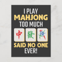 Mahjong Gamer Board Game China Japan Mah Jong
