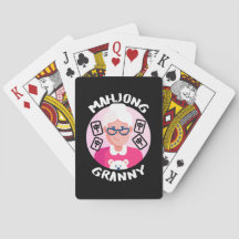 Mahjong granny | Funny mahjong grandma
