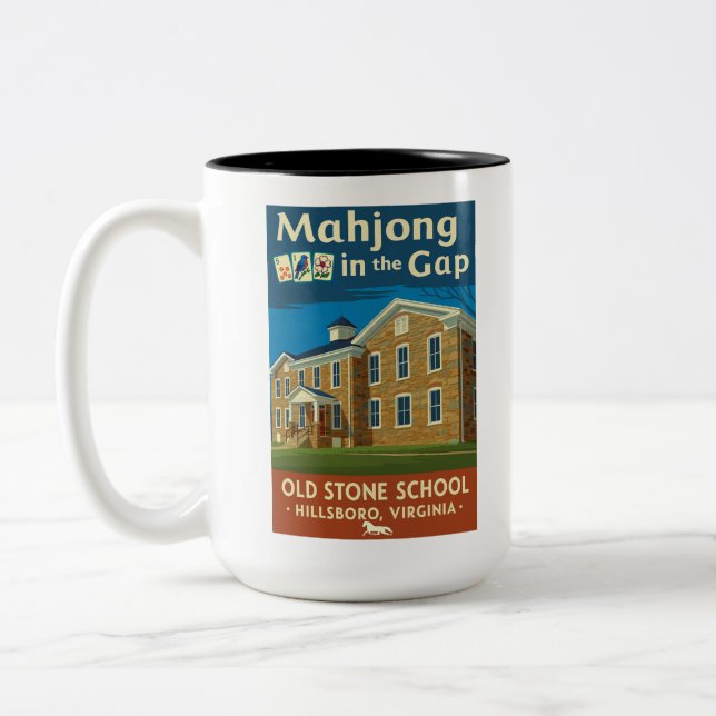 Mahjong in the Gap Coffee Mug (Left)