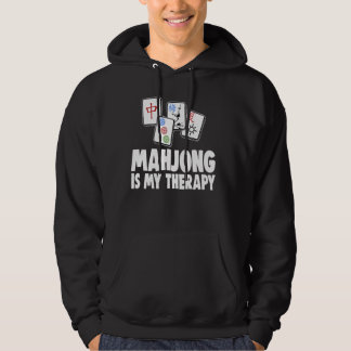 Mahjong Is My Therapy Tee Women Game Lovers