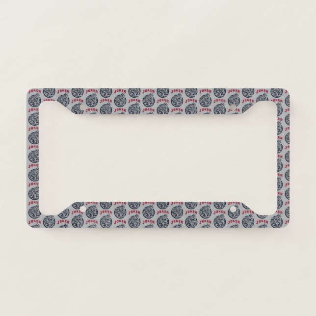 Mahjong Joker License Plate Frame (Front)