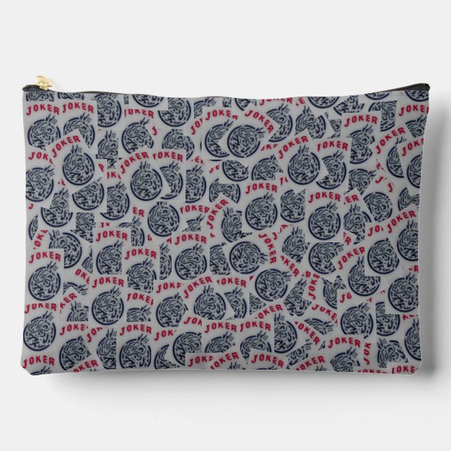 Mahjong Joker Tile Accessory Pouch (Front)