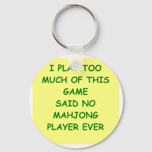 mahjong keychain