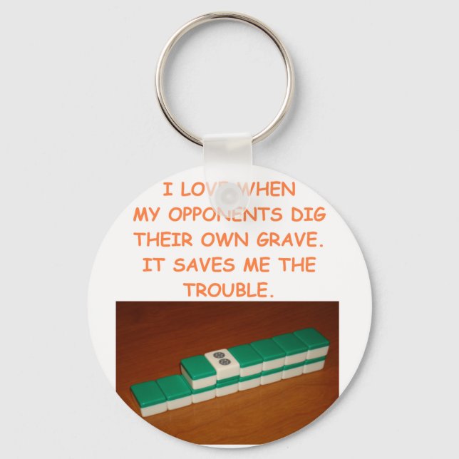 mahjong keychain (Front)