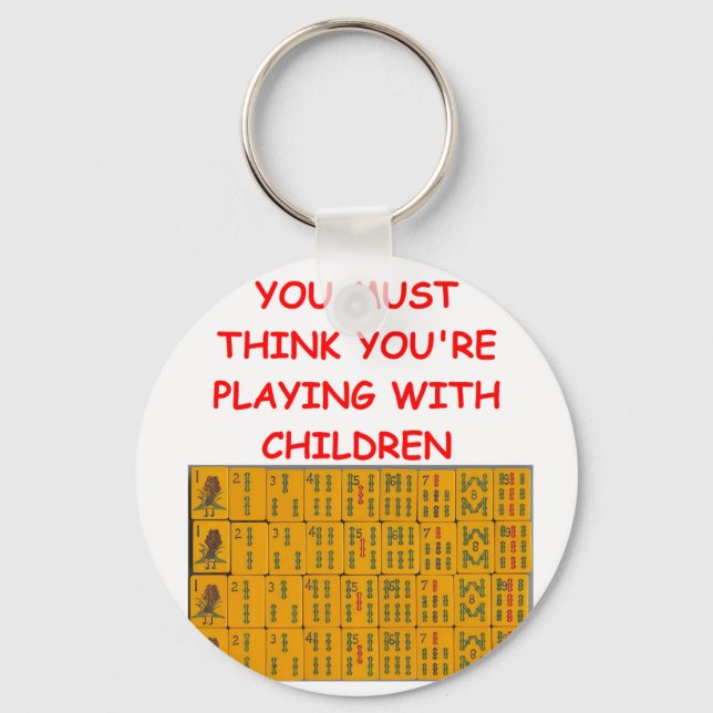 mahjong keychain (Front)