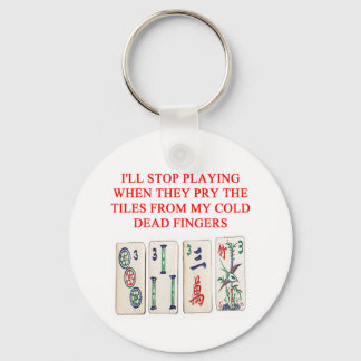 mahjong keychain