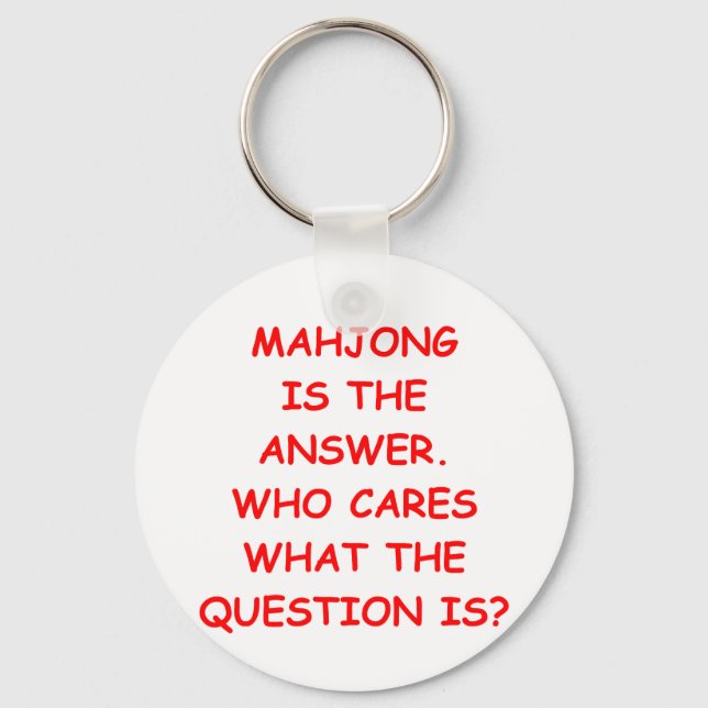 mahjong keychain (Front)