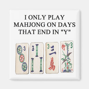mahjong lover magnet
