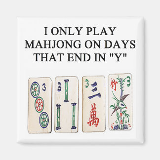 mahjong lover magnet