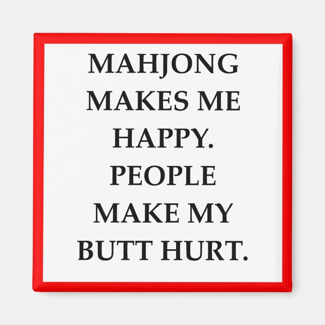 MAHJONG MAGNET (Front)