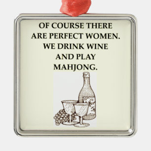 MAHJONG METAL ORNAMENT