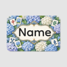 Mahjong Name Tag