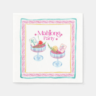 Mahjong Napkins