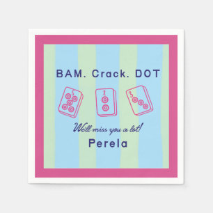 mahjong napkins