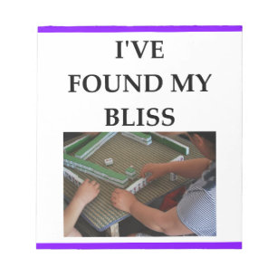 MAHJONG NOTEPAD