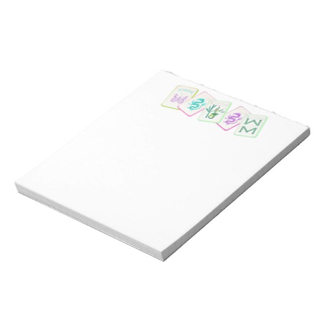 MAHJONG NOTEPAD (Rotated)