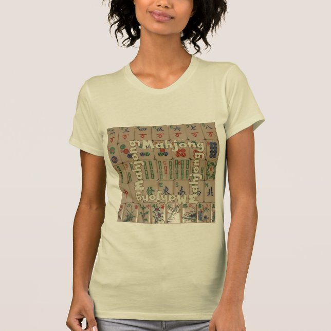 Mahjong on tiles (set no. 1) T-Shirt (Front)