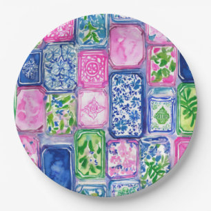 Mahjong Paper Plates