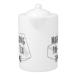 Mahjong Par-tea Time Funny mahjong Teapot