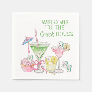 Mahjong Party Cocktail Napkins