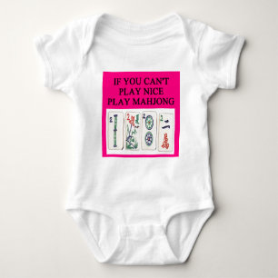 MAHJONG player Baby Bodysuit