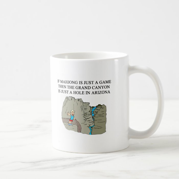 MAHJONG player Coffee Mug