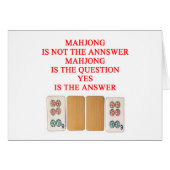 mahjong player design (Front Horizontal)