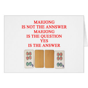 mahjong player design cards