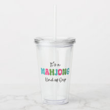 Mahjong Player Drinkware