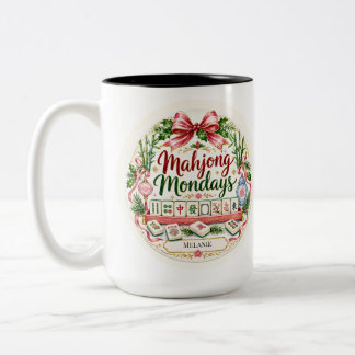 Mahjong Player Personalized Coffee Mug Gift