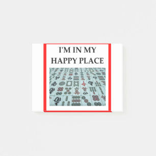 mahjong post-it notes