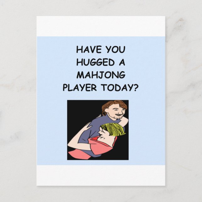 mahjong postcard (Front)