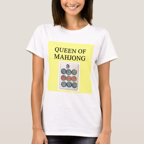 MAHJONG queen T_Shirt