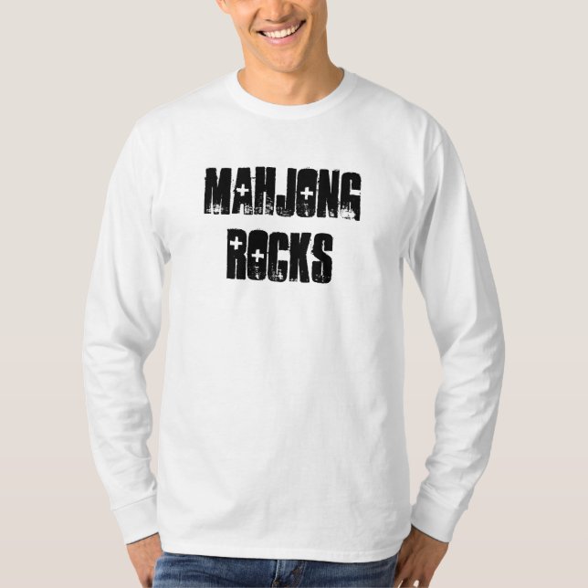 Mahjong Rocks T-Shirt (Front)