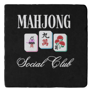 Mahjong Social Club Trivet