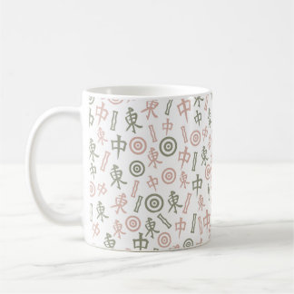 Mahjong Symbols  Coffee Mug