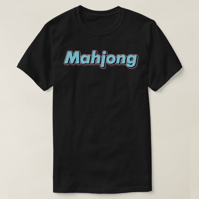 Mahjong T-Shirt (Design Front)