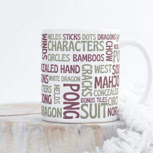 Mahjong terminology Mahjong lover Coffee Mug