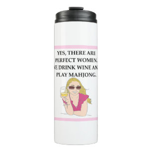MAHJONG THERMAL TUMBLER